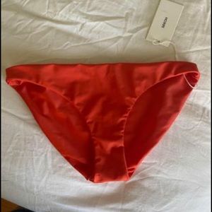 Mikoh orange Zuma bottoms XL brand new never worn with tags and liner